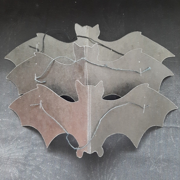 Rare vintage beistle boogie bats complete set hanging halloween decorations - Picture 6 of 8